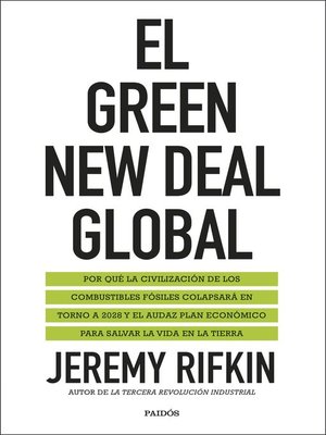 cover image of El Green New Deal global